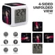 thumbnail image 3 of MICHAEL JACKSON theme 7 colors Alarm Clock Digital LED Alarm Clock Gifts for kids friends family, 3 of 6
