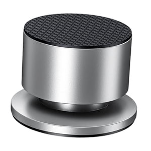 Magideal - Base Protectora Para Altavoz, Subwoofer, Antideslizante, Práctica, Amplificador De Teatro, Portátil, A Prueba De Golpes, Punta De Aislamiento Para Alt Plata