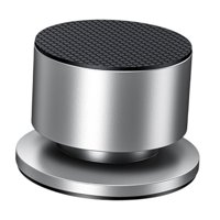 Magideal - Base Protectora Para Altavoz, Subwoofer, Antideslizante, Práctica, Amplificador De Teatro, Portátil, A Prueba De Golpes, Punta De Aislamiento Para Alt Plata