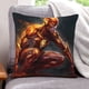 thumbnail image 1 of Flashman Fundas de almohada de terciopelo con tema, regalos de funda de almohada, decoración para el hogar, cojín de lanzar, regalo de cumpleaños para fans y parejas.50*50cm., 1 of 6