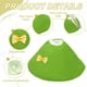 thumbnail image 3 of Collares para Aves Uxcell, Collar Cónico Protector de Recuperación, Conos Ajustables Suaves Anti-Mordeduras para Protección de Cuello de Plumas (Verde, L, 3 Piezas), 3 of 7