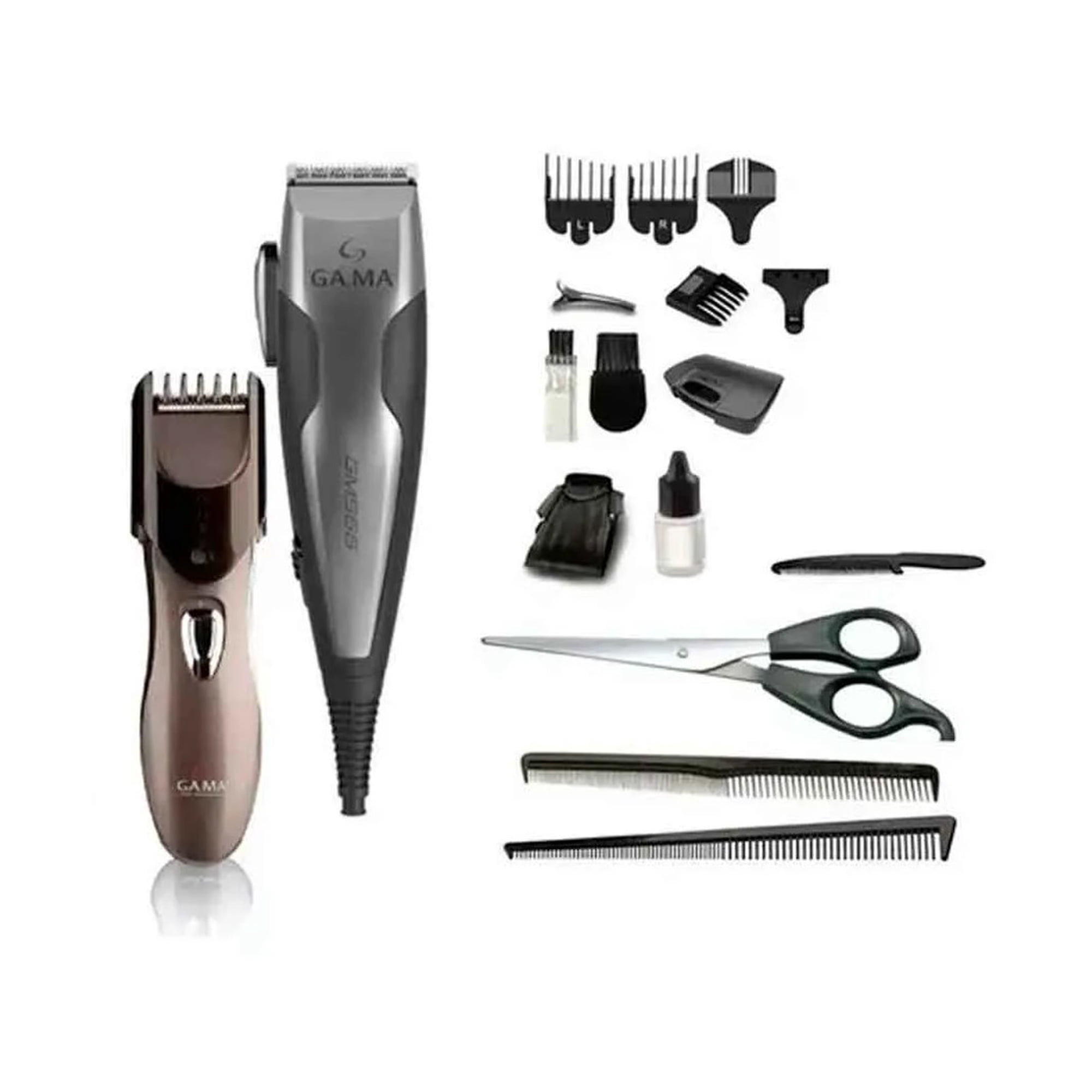 Gama Italy Professional - Cortapelo Gama 566 29 Accesorios Maleta