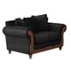 thumbnail image 2 of Sofa Rimini 2c Tela Velvet Negro, 2 of 7