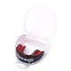 thumbnail image 5 of Protector Bucal Deportivo Protector De Goma Con Estuche Para Lacrosse Taekwondo Mma Negro Rojo, 5 of 5