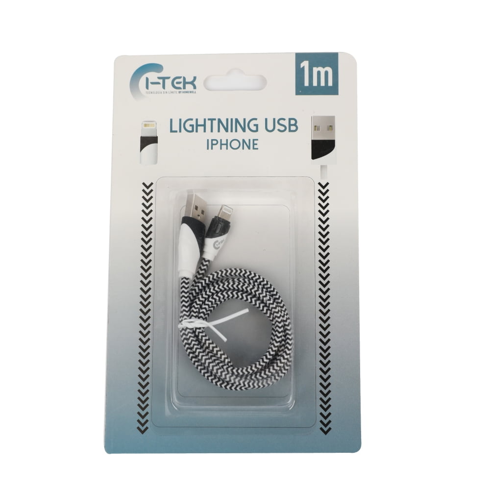 Homewell - Cable Trenzado Usb A Lightning 1m