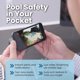 thumbnail image 3 of Sistema de cámara Wi‑Fi con alarma para piscina SwamCam, con IA, certificado ASTM, 3 of 9