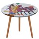 thumbnail image 1 of The California Raisins-theme Fitted Round Tablecloths Elastic Edged Table Covers Waterproof Table Cloth for Kitchen Holiday Party Tables Decor 120cm, 1 of 6