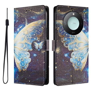 Foxdock Funda Tipo Cartera Para Honor X9C Smart Con Soporte Y Correa – Diseño De Patrones Lindos