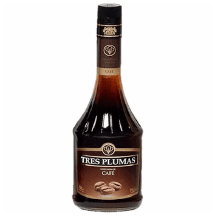 Licor Tres Plumas Licor De Café 24° 700cc