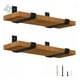 thumbnail image 4 of 2pcs Escuadra Metalica Soporte Plegable De 22.5cm Negro Resistente a la corrosión, resistente al óxido, 4 of 5