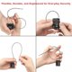 thumbnail image 4 of Candado de cable RESET 30 cm 4 dígitos (2 unidades), 4 of 8