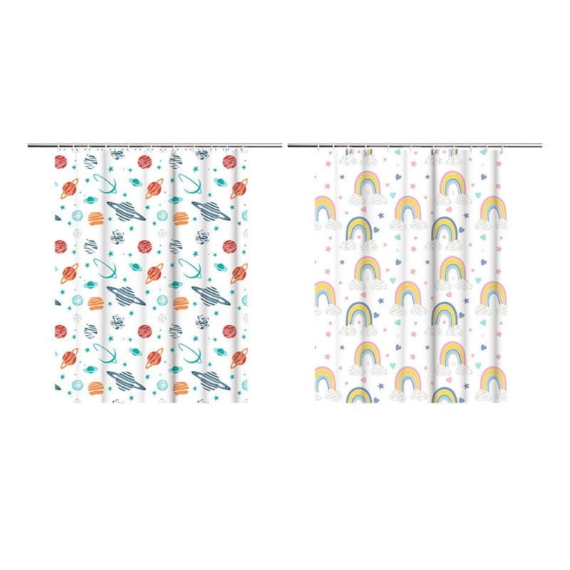 Cortina Peva Kids ( Varios Diseños) 1 Un Haus