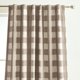 thumbnail image 2 of Cortina Threadmade 132 cm x 213 cm Espresso Cuadro Búfalo, 2 of 3
