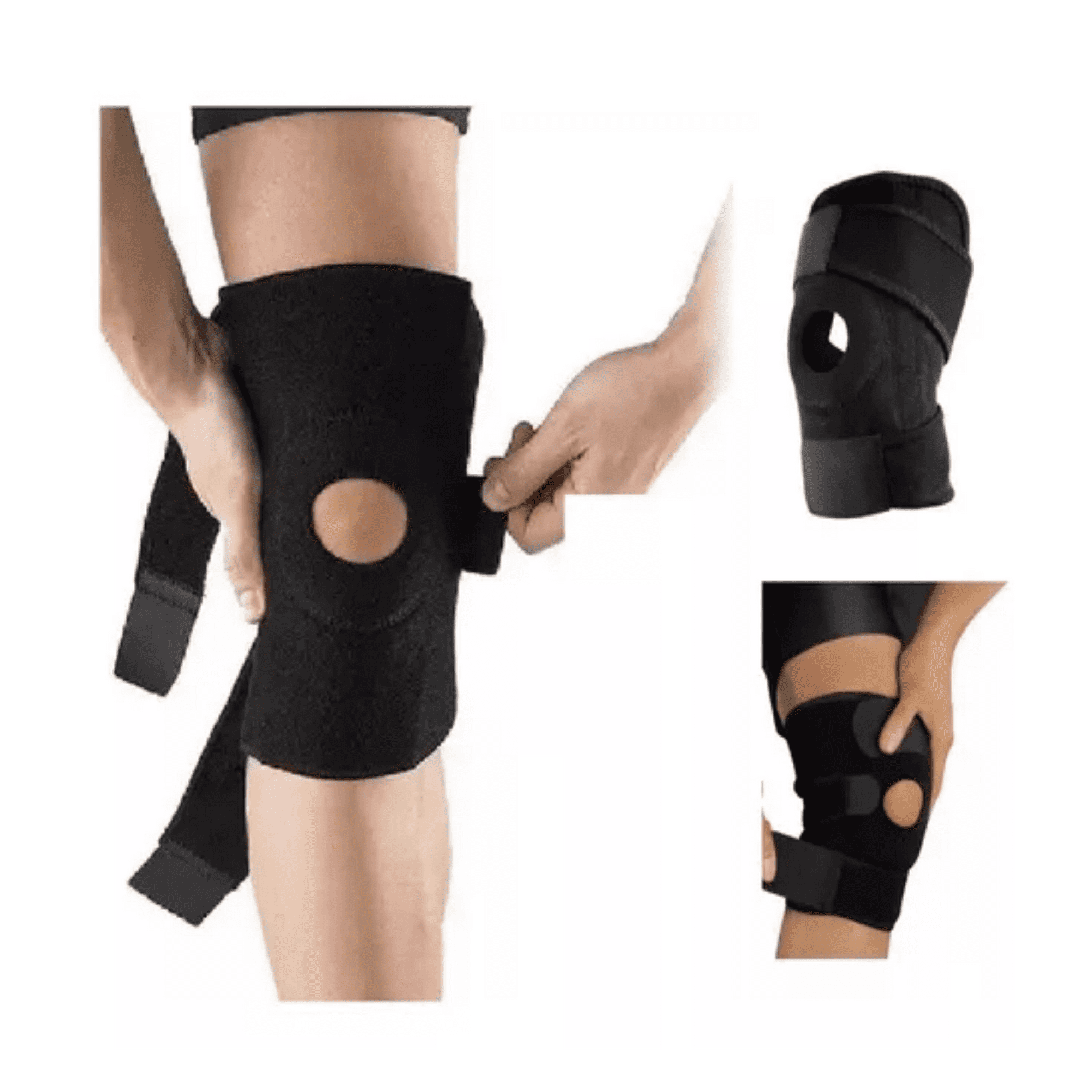 Deroyal - Rodillera Estabilizadora Ajustable Deportiva Soporte Lateral