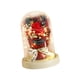 thumbnail image 1 of Ramos De Flores De Jabón Iluminan La Cúpula De Cristal De Flores Para El Aniversario Del Día De La Madre Rojo, 1 of 5