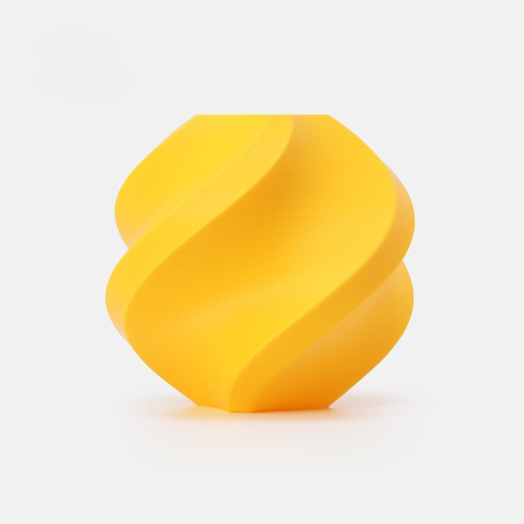 Filamento Para Impresora 3d Bambulab Pla Mate De 1,75 Mm, 1 Kg, Color Amarillo