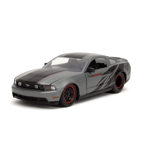 Coche fundido a presión Jada Big Time Muscle 2010 Ford Mustang GT 1:24