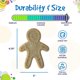 thumbnail image 5 of Juguete masticable SodaPup Gingerbread Man de nailon duradero para perros, 5 of 6