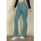 thumbnail image 2 of Saronite Leggings Ajustados de Cintura Alta y Ancha, sin Costuras, Color Verde Pizarra (para Mujer), 2 of 5