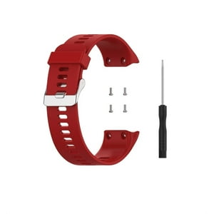 Genérico - Correa Compatible Con Garmin Forerunner 30 35 22Mm Rojo