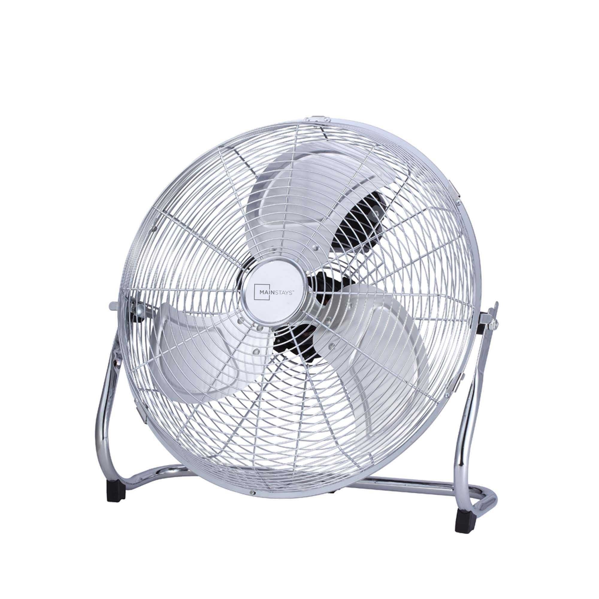 Ventilador Industrial Piso 18"" Fe-45C Cromado Mainstays