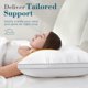 thumbnail image 3 of Almohadas viewstar 51 cm × 66 cm Soporte firme Blanco (2 unidades), 3 of 9