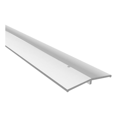 Cubrejunta Metálica Plana 1Mt Plata Dvp