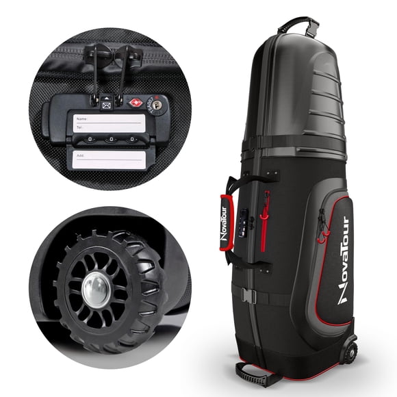 Bolsa de viaje para golf NovaTour de 138 cm, impermeable, con candado TSA