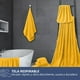 thumbnail image 5 of Toallon Grande De Baño Amarilla 100 X 140 Microfibra Playa De Mano Az, 5 of 7