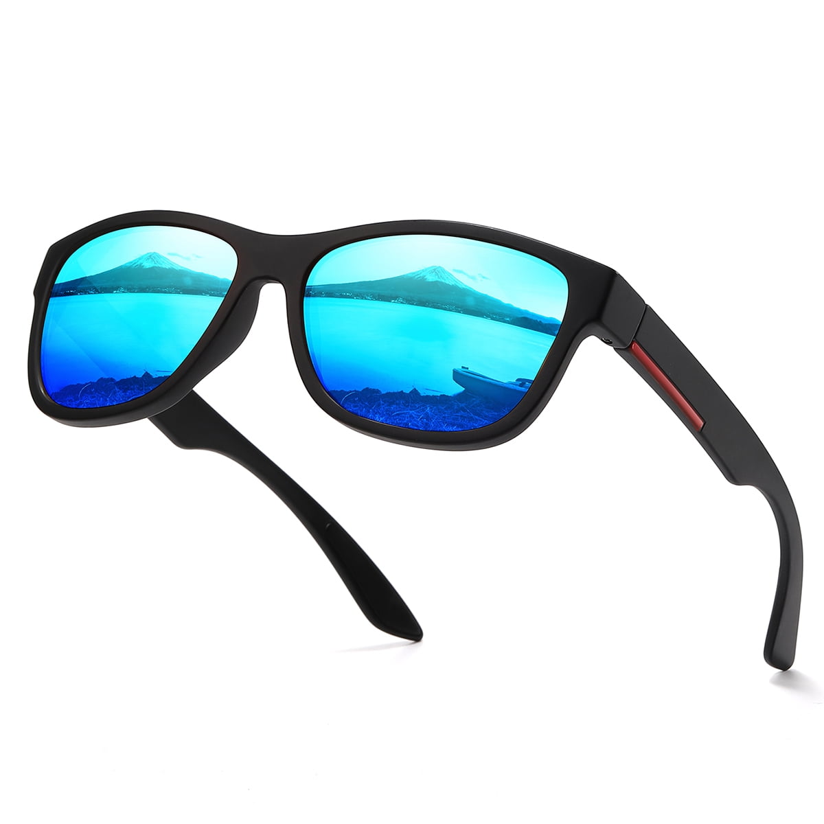 Polasup Gafas Lentes De Sol Gafas De Sol Retro, Estilo Hong Kong Para Mostrar Una Cara Pequeña, Gafas De Sol De Protección Solar Para Viajar