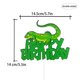 thumbnail image 2 of Adorno para pastel PHOHUI HAVE A NICE TIME – Lagarto Feliz Cumpleaños, 2 of 5