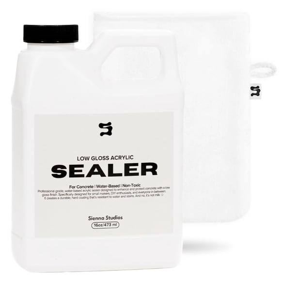 Sellador Acrílico Sienna Studios 473 ml Base Agua Bajo Brillo