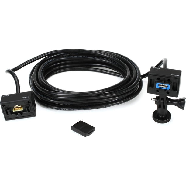 Cable de extensión Zoom ECM-6 para cápsulas de entrada intercambiables Zoom de 6 m