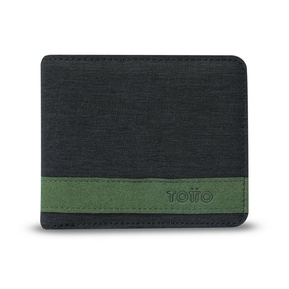 Billetera Totto Hombre Lad con RFID Blocker Negra