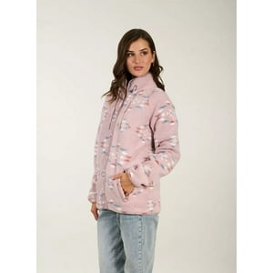 Polemic - Poleron Mujer Micropolar Sherpa Mini Etnic Uw8744 -