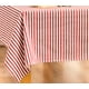 thumbnail image 3 of Mantel Rectangular Amelie Estampado / Líneas Rojo Blanco – Doral, 3 of 3