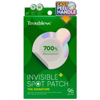 Troubless - Parche Para El Acné, Sin Problemas, Invisible, Para Manchas De Espinillas, 96 Parches