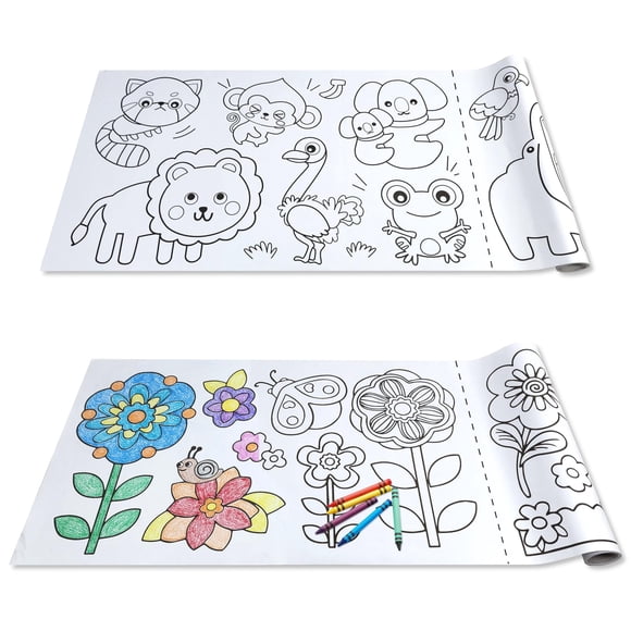 Set de Rollos de Papel Adhesivo para Colorear Adventure Awaits 2 Paquetes
