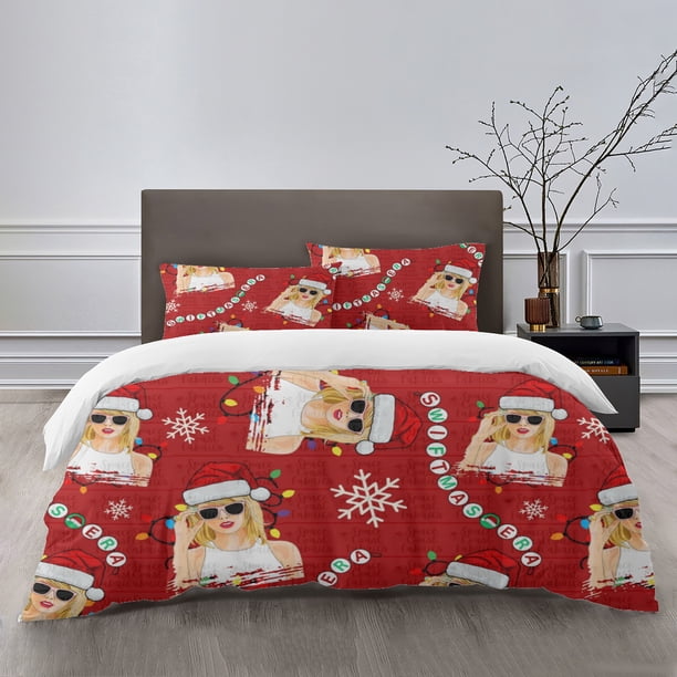Tay x lor Bedding Sets Bed Cartoon Duvet Cover Lightweight 3 Piece Bet Sets for Kids Boys Girls