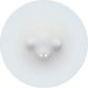 thumbnail image 1 of Tapa de vapor MARNA 22 cm blanca con forma de cerdito, 1 of 1
