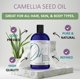 thumbnail image 2 of Aceite de semillas de camelia Dr. Joe Lab, puro, sin refinar, prensado en frío, 500 ml, 2 of 9