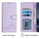 thumbnail image 3 of Funda tipo cartera FOXDOCK para iPhone 8/7/6 con soporte, ranuras, RFID, diseño de gato, 3 of 5