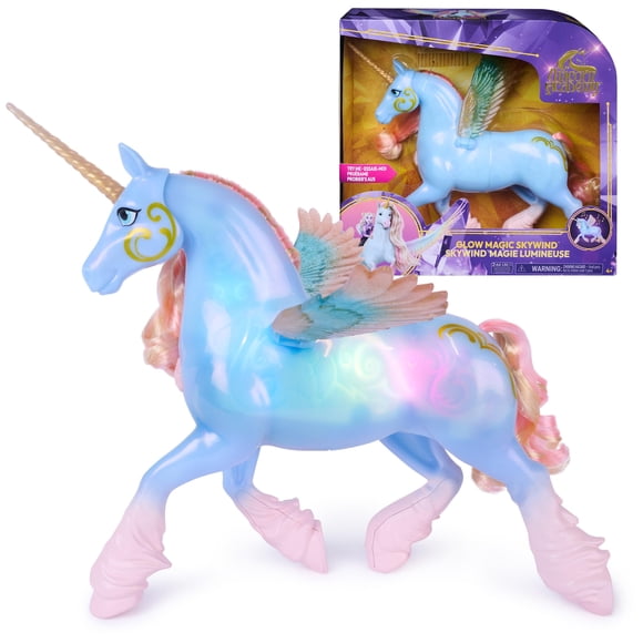 Figurita de Unicornio Unicorn Academy Skywind con Luces y Sonidos