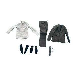 Genérico - Conjunto De Traje Formal A Escala 1:6, Minipantalones Y Chaquetas Para Figuras Masculinas De 12 Pulgadas