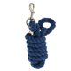 thumbnail image 2 of Cuerdas De Plomo Para Caballos Halters Rienda De Tejido De Algodón Azul Marino, 2 of 3