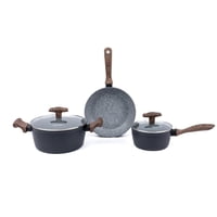 Batería De Cocina Antiadherente Oregon 5 Piezas Simplit