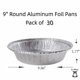 thumbnail image 2 of Bandeja para hornear LUCKMETA 23 cm 30 unidades desechables, 2 of 6