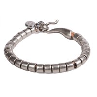 Brazalete Hombre Gino Rodinis B522 | Plateado