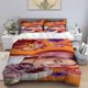 thumbnail image 1 of Sakuma Daisuke'S Dream Photo Pattern Digital Print Three-Piece Set 100% Polyester Light Beige-Friendly Fabric, 1 of 1