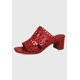 thumbnail image 1 of Sandalia Cuero Alegra Rojo, 1 of 5